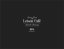 Tablet Screenshot of leisoncafe.fi